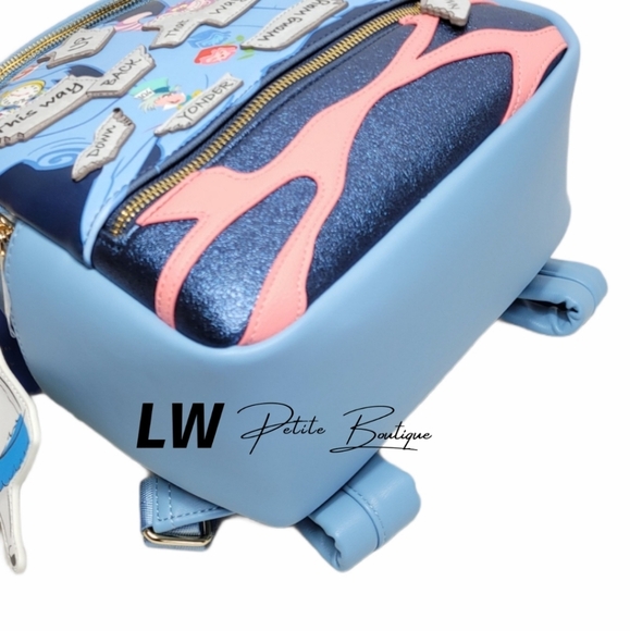 Danielle Nicole/Disney Alice in Wonderland Mini Backpack - Picture 6 of 10